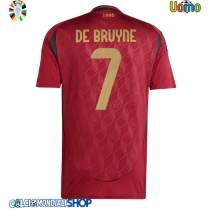 Maglie da calcio Belgio Kevin De Bruyne #7 Prima Maglia Europei 2024 Manica Corta
